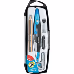 Coffret compas Open - MAPED - Avec bague universelle - Coloris assortis