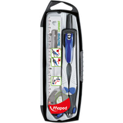 Maped 538700 compas à secteur Bleu, Gris 4 pièce(s)