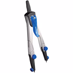 Maped 538700 compas à secteur Bleu, Gris 4 pièce(s)