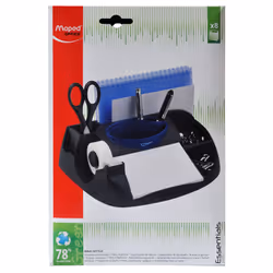 Maped 575100 porte crayons et stylos Plastique Noir, Bleu
