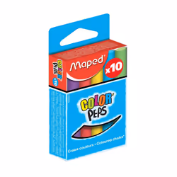 Maped 341303, Bleu, Cyan, Vert, Gris, Vert clair, Orange, Rose, Rouge, Violet, Jaune, Garçon/Fille, Enfant, 80 mm, 10 pièce(s ...