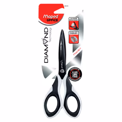 Maped 692310 ciseaux à bouts ronds Universel Découpe droite Noir