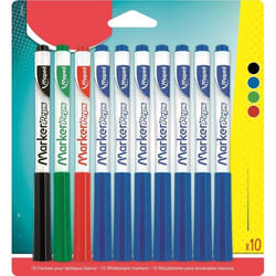 Marqueur - Maped - 741313 - Boite de 10 feutres - Effaçables à sec - Ergonomiques