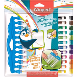 kit de 12 marqueurs pour tableau blanc Marker Peps Innovation