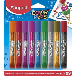 Maped Colle Pailletee Color'Peps 9X10,5Ml Blister