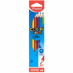 Maped 832002, Bleu, Marron, Vert, Rouge, Violet, Jaune, 6 pièce(s)