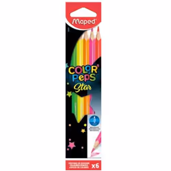 Maped 832003, Bleu, Vert, Orange, Violet, Rouge, Jaune, 6 pièce(s)