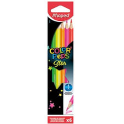 Maped 832003 Bleu, Vert, Orange, Violet, Rouge, Jaune 6 pièce(s)