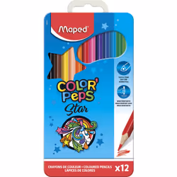 Maped Colour'Peps, Doux, Couleurs assorties, 12 pièce(s)