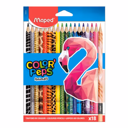 Maped Color Peps Animal, Multicolore, 18 pièce(s)