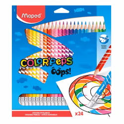 Maped OOPS!, Multicolore, 24 pièce(s)