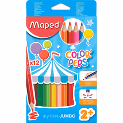 Maped 834010, Multicolore, 12 pièce(s)