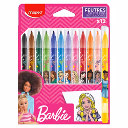 Maped Color’Peps 845418, Multicolore, 2,8 mm, Multicolore, Barbie, Fille, Enfant