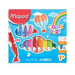 Maped Colour'Peps stylo-feutre Couleurs assorties 12 pièce(s)