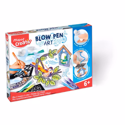 Maped Blow Pen Little Birds Creativ Bte Carton, 7 an(s), Plastique, Multicolore