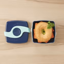 Maped 870101 gamelle Ensemble boîte repas 1,4 L ABS, Polypropylène (PP), Silicone Rose, Transparent 2 pièce(s) - Vue supplémentaire 4