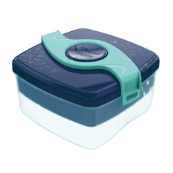 Maped 870104 gamelle Ensemble boîte repas 1,4 L ABS, Polypropylène (PP), Silicone Bleu, Transparent 2 pièce(s)