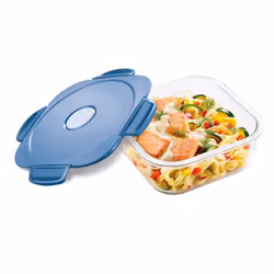 Maped 870503 boîte hermétique alimentaire Carré 1,2 L Bleu, Transparent 1 pièce(s)