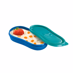 Maped M870903 boîte hermétique alimentaire Rectangulaire 0,15 L Couleur aqua, Bleu 2 pièce(s)