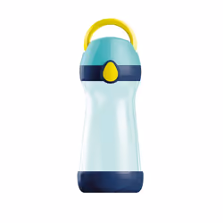 Maped 871417, 430 ml, Bleu, Acrylonitrile-Butadiène-Styrène (ABS), Polypropylène (PP), Silicone, Enfant, Garçon/Fille, Bleu