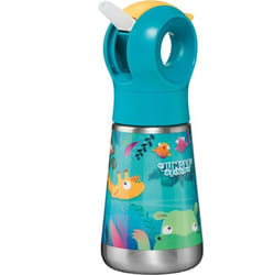 Gourde Enfant Inox 350ml Jungle Fever - Maped Picnik - Ouverture et Nettoyage Facile - Étanche et Durable - Vert