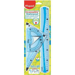 MAPED Kit 3 Instruments Incassables Flex BLEUS