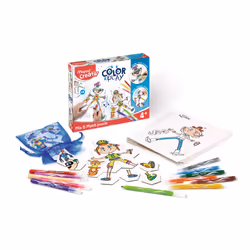 Maped Color &amp; Play - Puzzle Mix&amp;Match, 4 an(s), Plastique, Multicolore, 18 pièce(s)