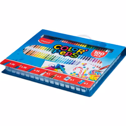 Maped Kit Coloriage 100 Pcs Colorpeps, 5 an(s), Plastique, Multicolore, 100 pièce(s)