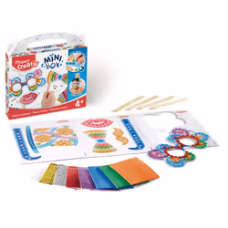 Maped Mini Box Stickers Mosaique - Kit Creatif, 4 an(s), Plastique, Multicolore, 15 pièce(s)