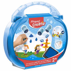 Maped Early Age My First Stamps - Kit Tampons, 2 an(s), Plastique, Multicolore