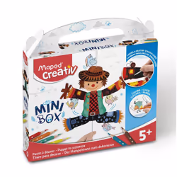 Maped Mini Box - Pantin A Decorer - Carte A Gratter, 4 an(s), Papier, Multicolore