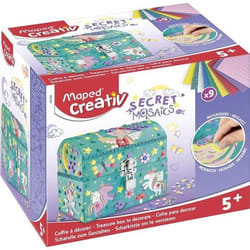 Boîte à bijoux Creative Secret Mosaics - MAPED - Avec autocollants en mosaïque - Pour enfants à partir de 5 ans