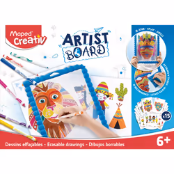 Maped Artist Board - Dessins Effaçables - Ardoise Blanche