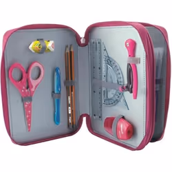 Trousse Scolaire Garnie - MAPED - Girly - 34 Pièces - Rose - Enfant
