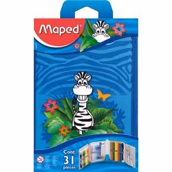 Maped Plumier garni 1 etage jungle
