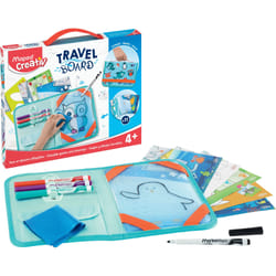 Maped Travel Board -Jeux & Dessins Effaçables Ardoise Transparente