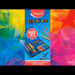 Dessin et coloriage enfant Maped Kit de coloriage 150 pièces