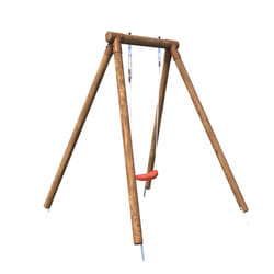 Soulet Petit Portique En Bois 1 Agrès Balançoire - Hanna