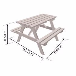 EGT Table Pique-nique - Vue supplémentaire 4