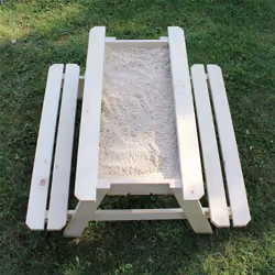 Soulet Table en bois pour enfant avec bac à sable intégré - - Vue supplémentaire 15