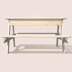 Soulet Table en bois pour enfant avec bac à sable intégré - - Vue supplémentaire 17