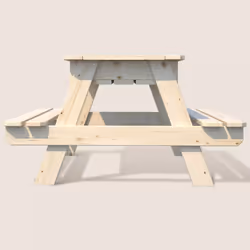 Soulet Table en bois pour enfant avec bac à sable intégré - - Vue supplémentaire 4
