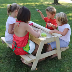 Soulet Table en bois pour enfant avec bac à sable intégré - - Vue supplémentaire 8