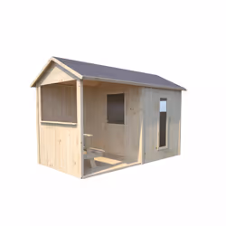Soulet Cabane en bois pour enfant avec table - jazz