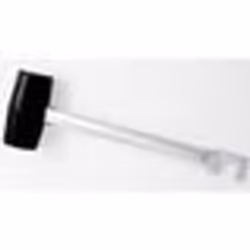 Maillet caoutchouc arrache-piquet - randonné - D: 4.1 cm - 28.5x8.1x5 cm - 261 g