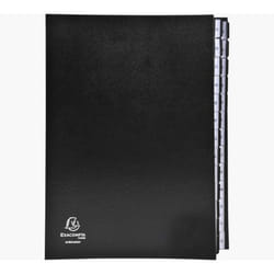 Exacompta 621265E fichier Carton Noir A4