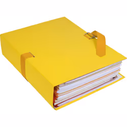 Exacompta 223035E fichier Coton, Papier Jaune A4