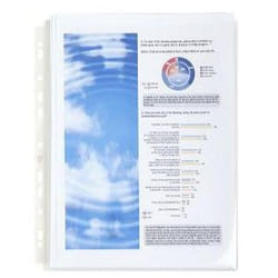 Exacompta 5507E protecteur de feuilles 210 x 297 mm (A4) Polypropylène (PP) 10 pièce(s)