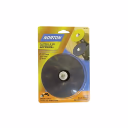 Plateau à vis caoutchouc 127mm tige 6mm pour perceuse CARACTERISTIQUESOpérateur économique responsable : SAINT GOBAIN ABRASIF ...