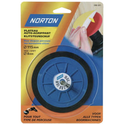 Norton - Plateau de ponçage ø 125 mm pour perceuse